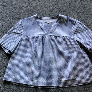 Madewell Gingham Top